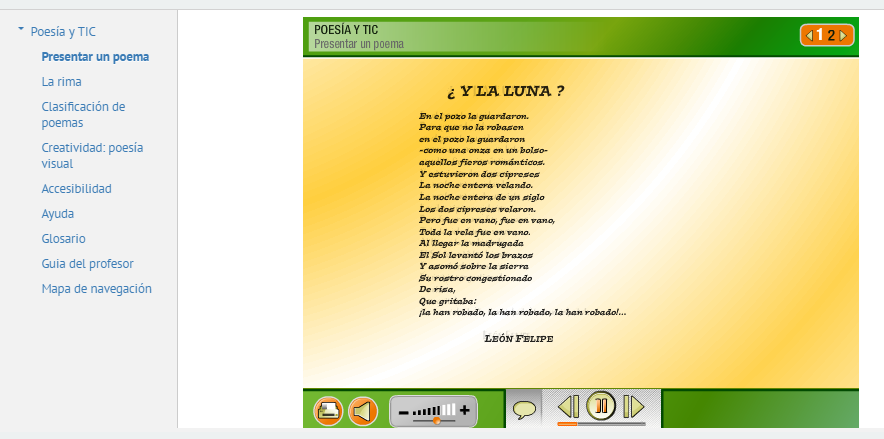 Análisis "Poesía y TIC"