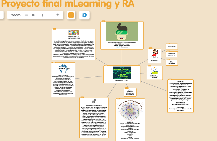 Proyecto mlearning y realidad aumentada