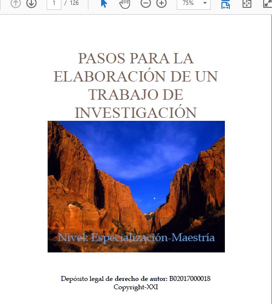 Pasos para la elaboración de un trabajo de investigación