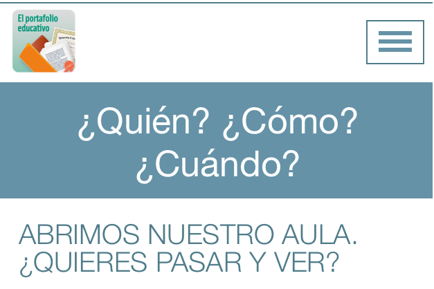 Mi portfolio docente