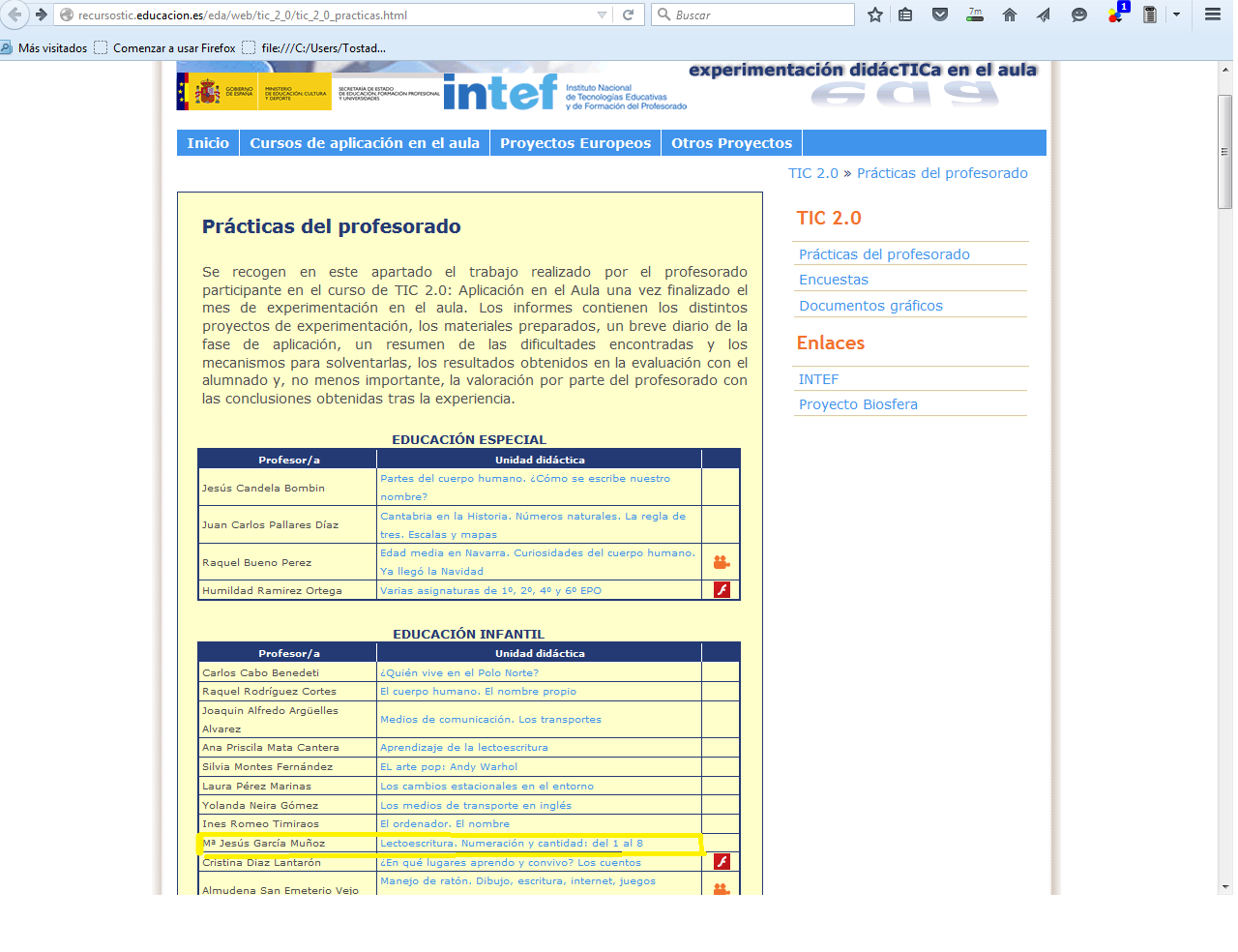 Lectoescritura. Numeración y cantidad: del 1 al 8 