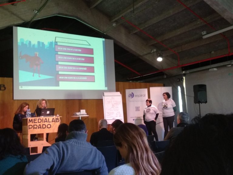 Readictas a la Historia en las Jornadas “Colaborar para Enseñar” de Ciberespiral