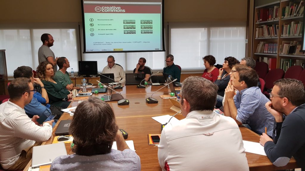 I Grupo de Trabajo de Cedec. Dame un REA y cambiaré el mundo.