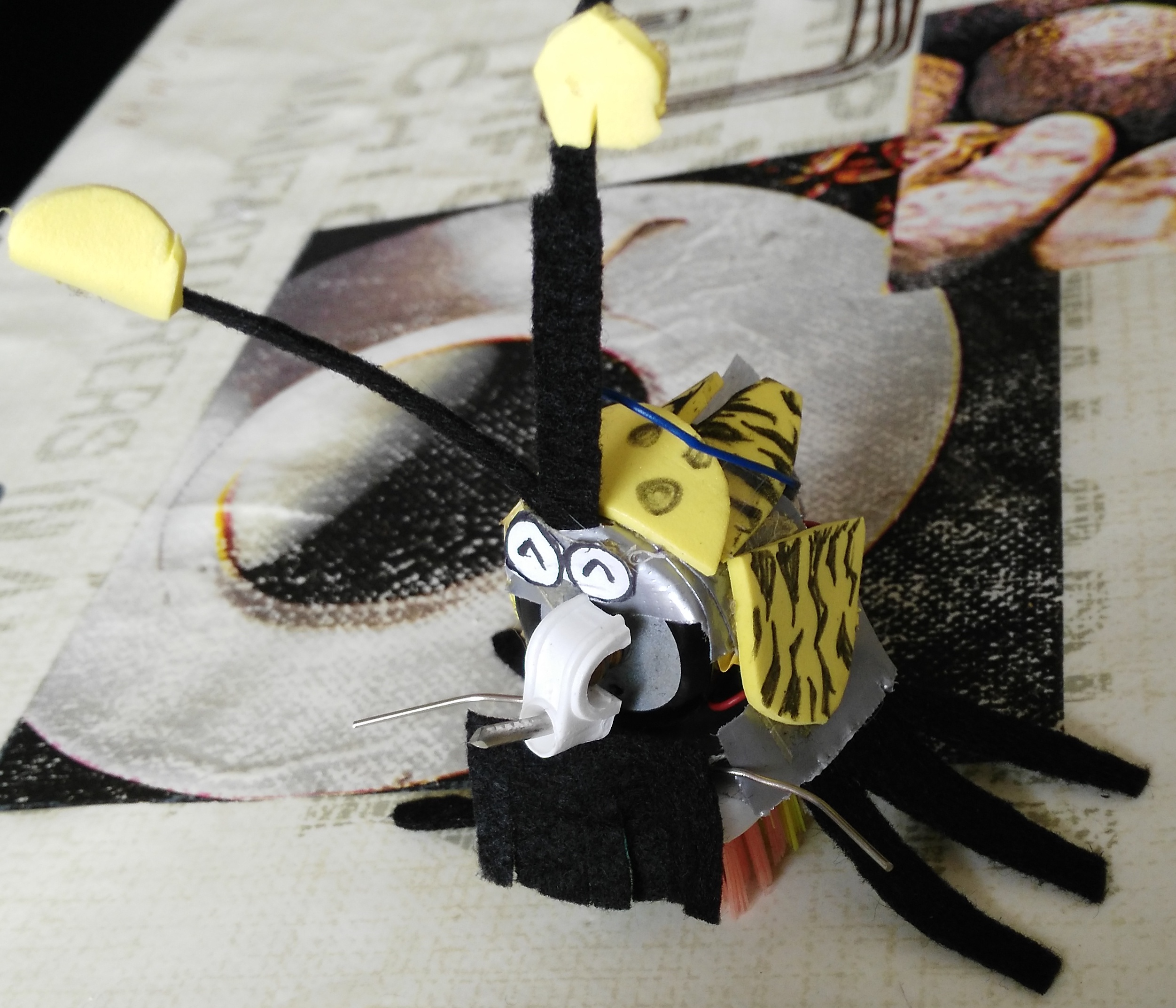 Primer reto MoocBot, el RoboWalls (robot insecto)