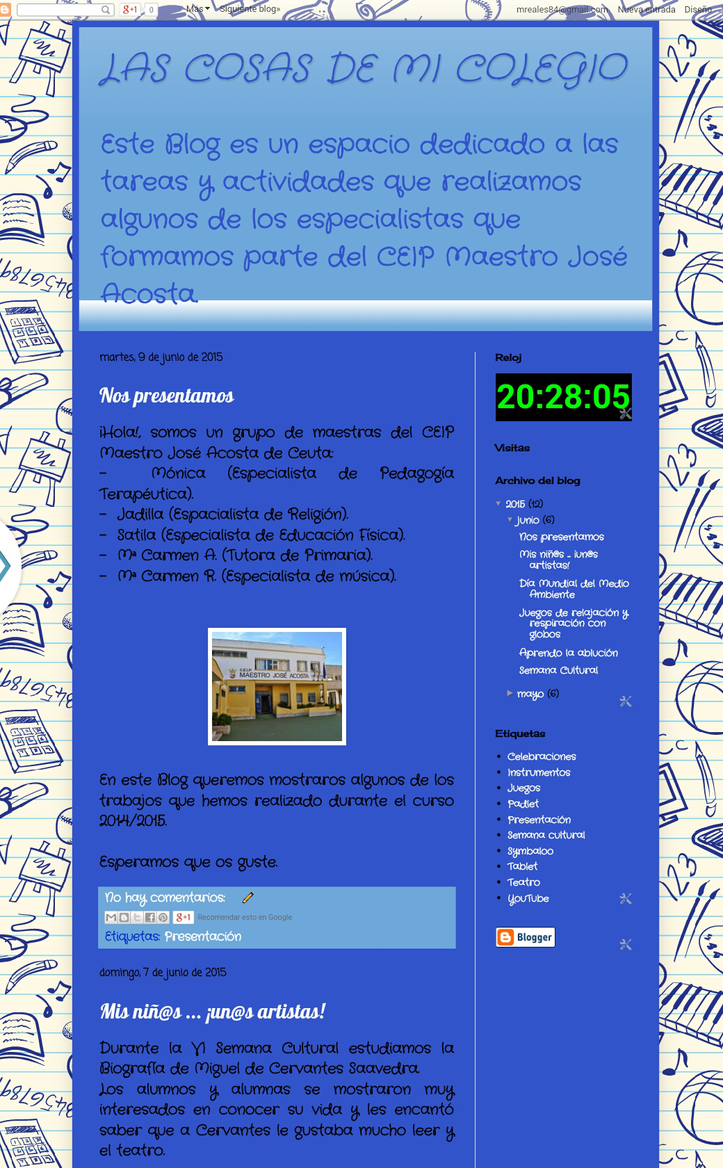 Blog educativo: Las cosas de mi colegio 