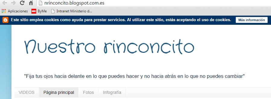 "Nuestro rinconcito"