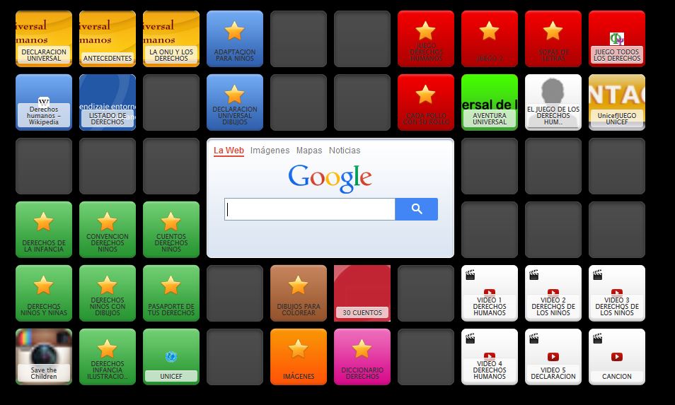 SYMBALOO para recopilar y seleccionar informacián para los alumnos