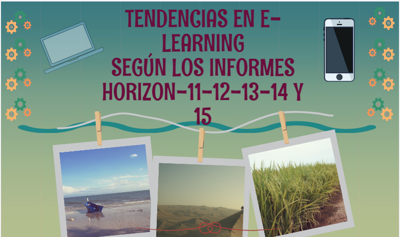 Tendencias en eLearning (Informes Horizon)-Infografía.