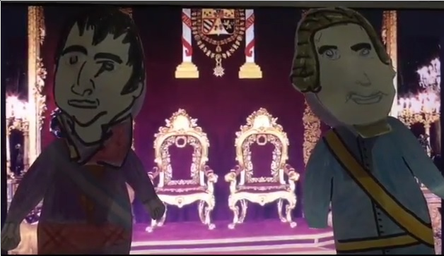 Títeres y muñecos para aprender Historia. Los alumnos desmenuzan el siglo XIX español