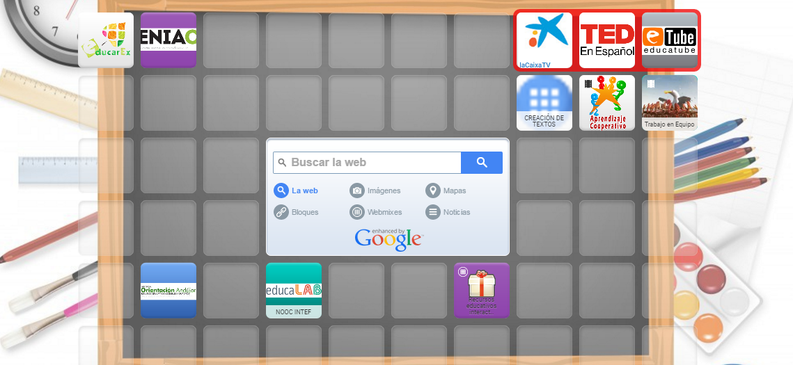 Webmix en Symbaloo