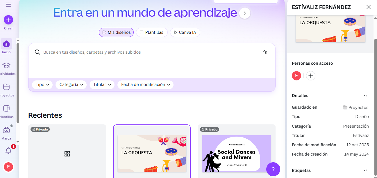 users photo ESTÍVALIZ