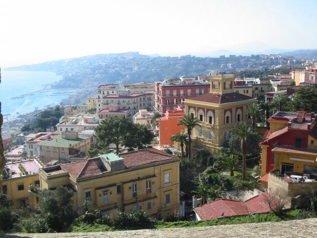 image Barrio de Vomero en Nápoles