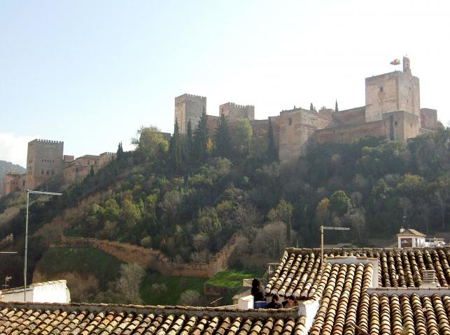 image Vista de la Alhambra desde el Generalife (Granada)