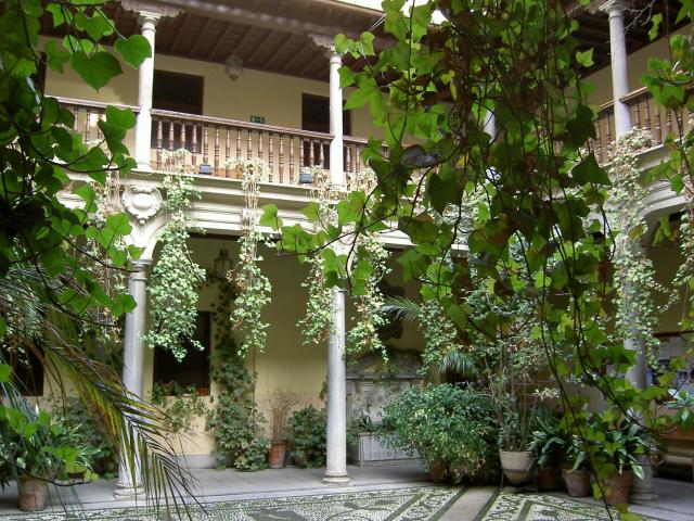 image Patio del Palacio de los Marqueses de Caicedo (Granada)