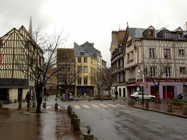 image Casco antiguo de Ruan, Normandía (Francia)