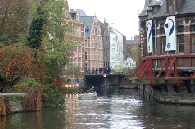 image Vista del Canal de Graslei, Gante (Bélgica)
