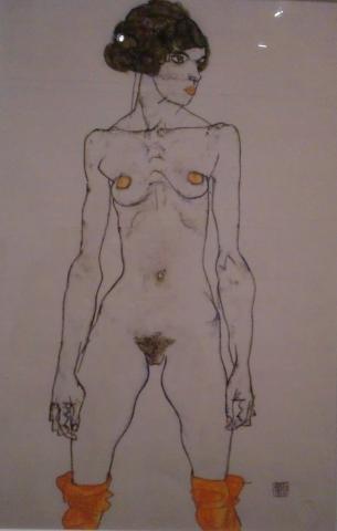 image Dibujo de Egon Schiele