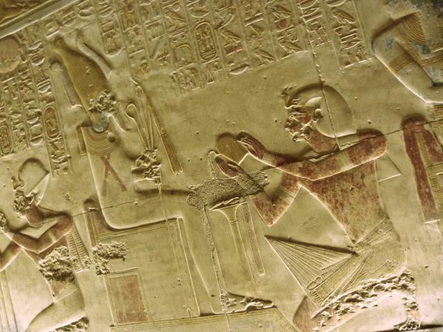 image Bajorrelieve egipcio