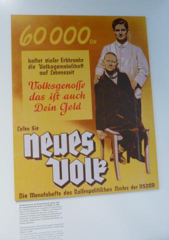 image Cartel del museo de topografía del terror