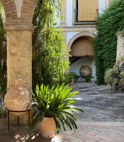 Patios del palacio de Viana