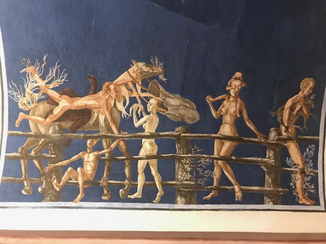 image Frescos en la universidad de Vilnius