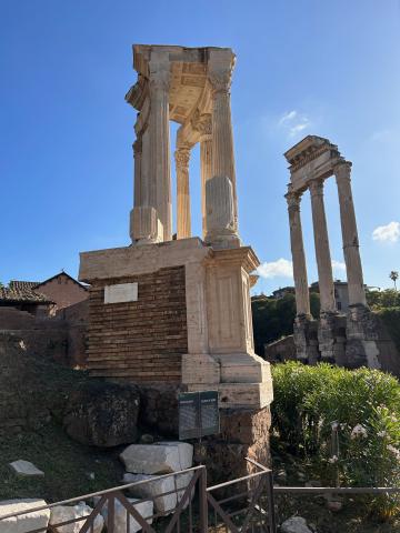 image Templo de Cástor y Pólux, Foro Romano, Roma (Italia)