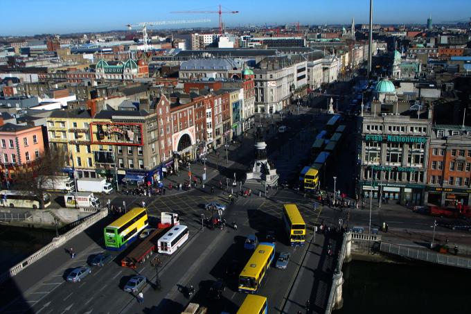 image Calle O´Connell en Dublín, Irlanda