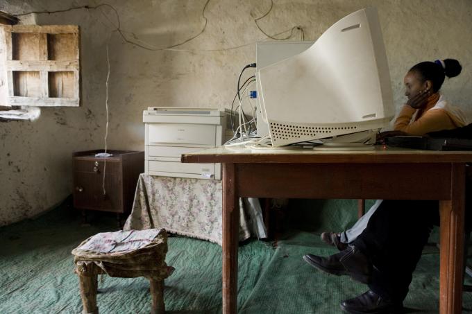 image Local con Internet en Lalibela, Etiopía