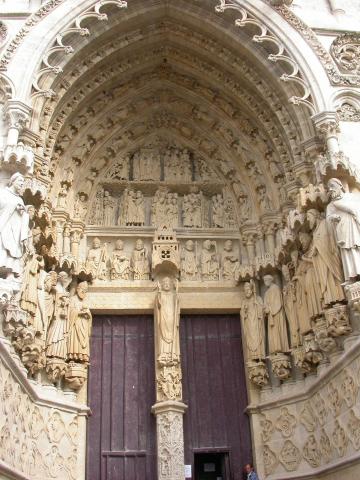 image Portal de San Fermín de la Catedral de Amiens, Francia