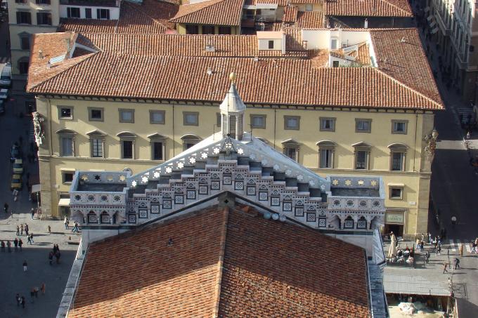 image Hastial oeste del Duomo o Catedral de Florencia, Italia