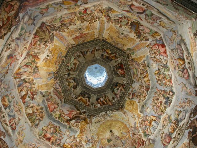 image Frescos de la cúpula del Duomo o Catedral de Florencia, Italia