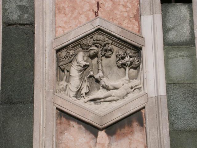 image Relieve del Campanile de la Catedral de Florencia, Italia