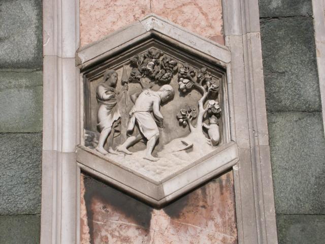 image Relieve del Campanile de la Catedral de Florencia, Italia