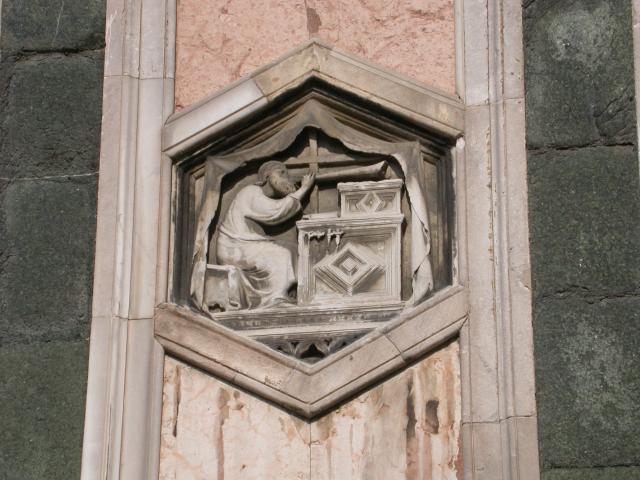 image Relieve del Campanile de la Catedral de Florencia, Italia