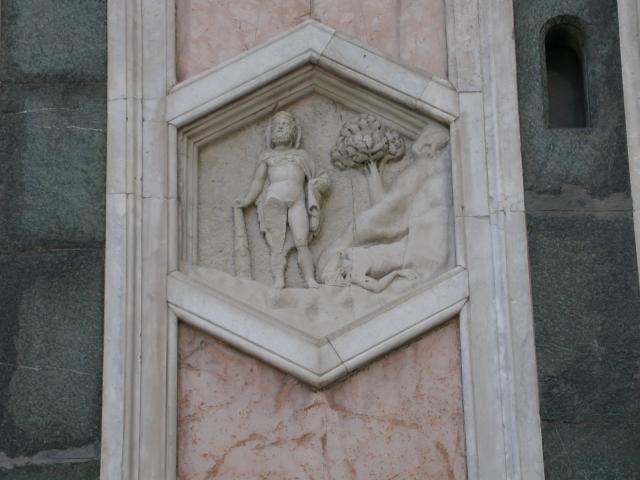 image Relieve del Campanile de la Catedral de Florencia, Italia