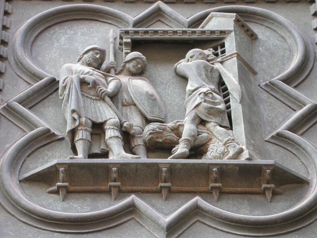 image Cuarterón de la Puerta Sur del Baptisterio, Florencia, Italia