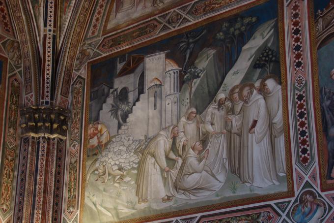 image Fresco de la sacristía de la Basílica de San Miniato al Monte, Florencia, Italia