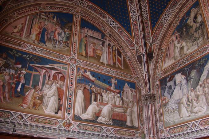 image Frescos de la sacristía de la Basílica de San Miniato al Monte, Florencia, Italia