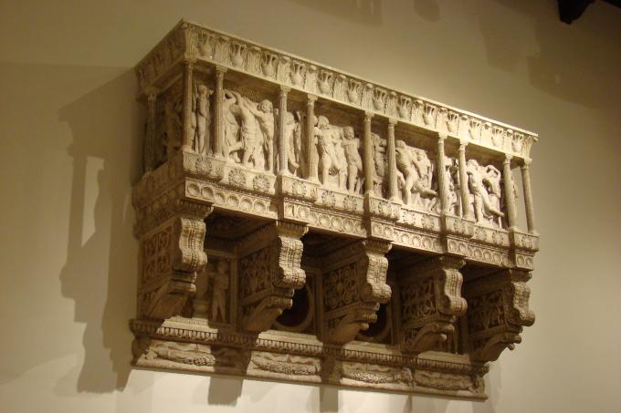 image Cantoría en el Museo de la Ópera del Duomo, Florencia, Italia