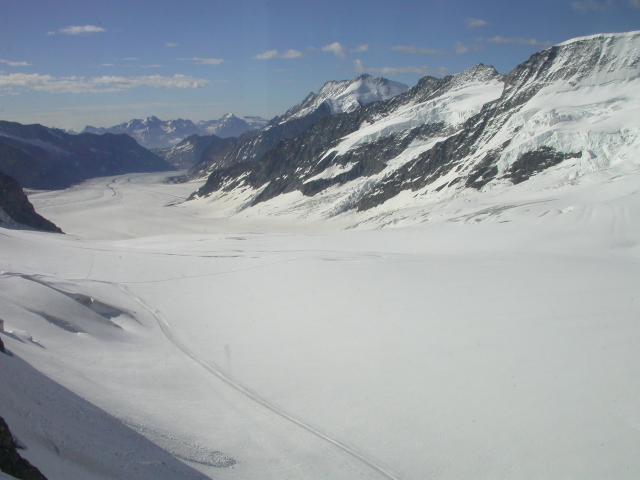 image Campo de nieve del glaciar Aletsch, Grindelwald, Suiza