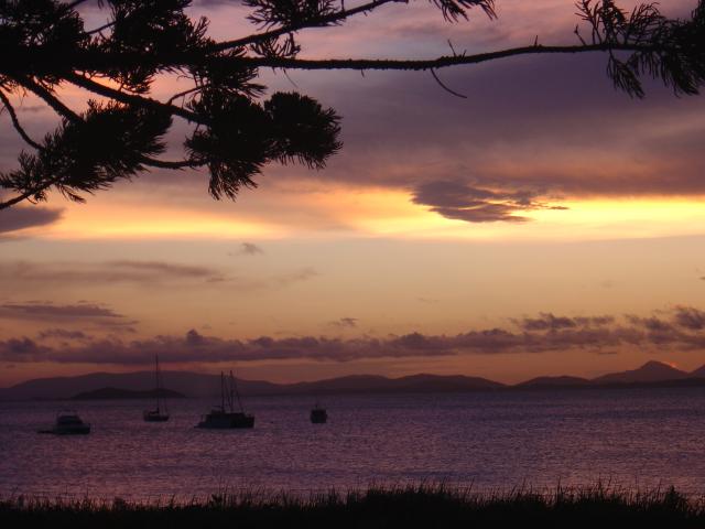image Atardecer en la playa de Great Keppel Island, Australia
