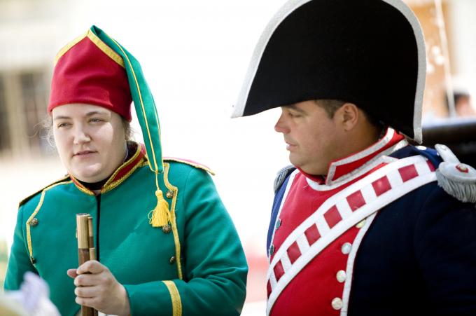 image Recreación de la Guerra de la Independencia en Segovia: Soldado de las tropas españolas