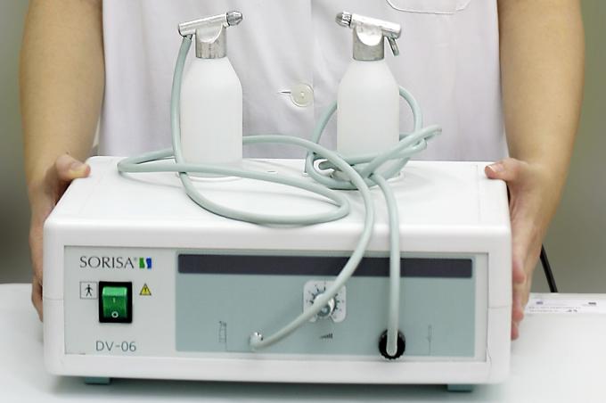 image Electrolifting: pulverizador fusiforme