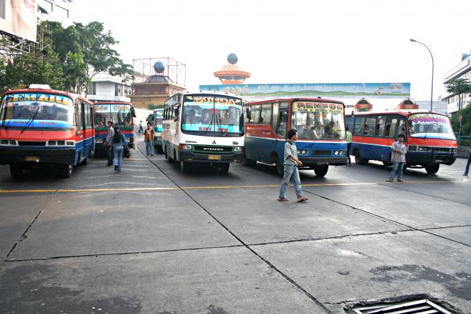image Estación de autobuses Blok, Java, Indonesia