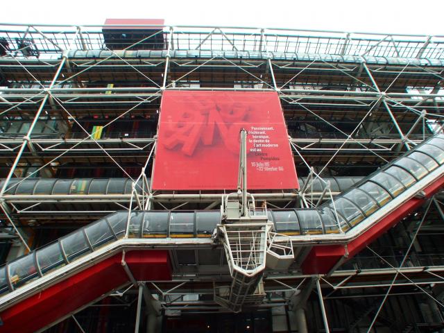 image Fachada del Centro Pompidou, París