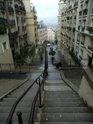 image Subida al Sagrado Corazón, París