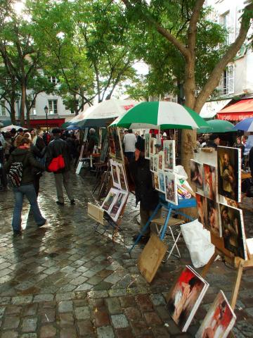 image Mercadillo de arte, París