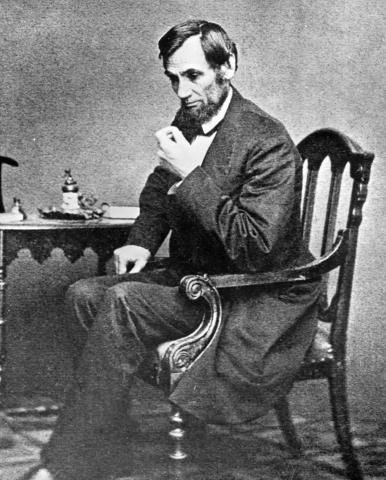 image Abraham Lincoln en su hogar