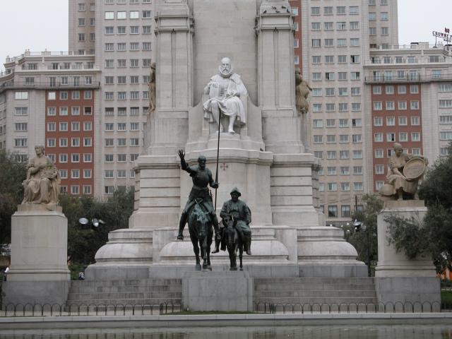 image Monumento a Cervantes, Madrid