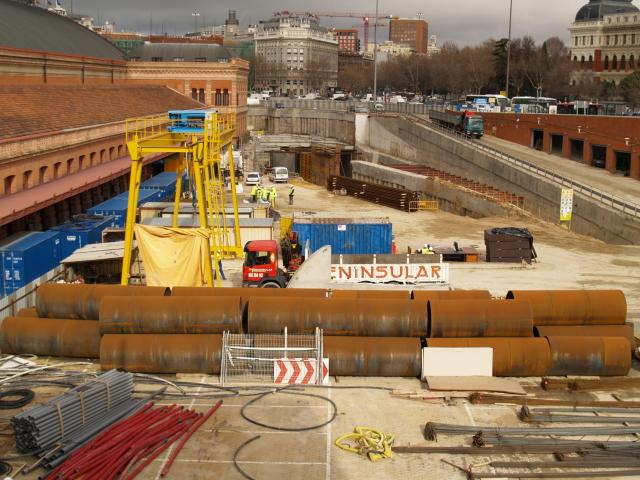 image Obras en la Estación de Atocha, Madrid